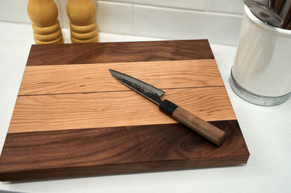 Walnut and Cherry Cutting Board