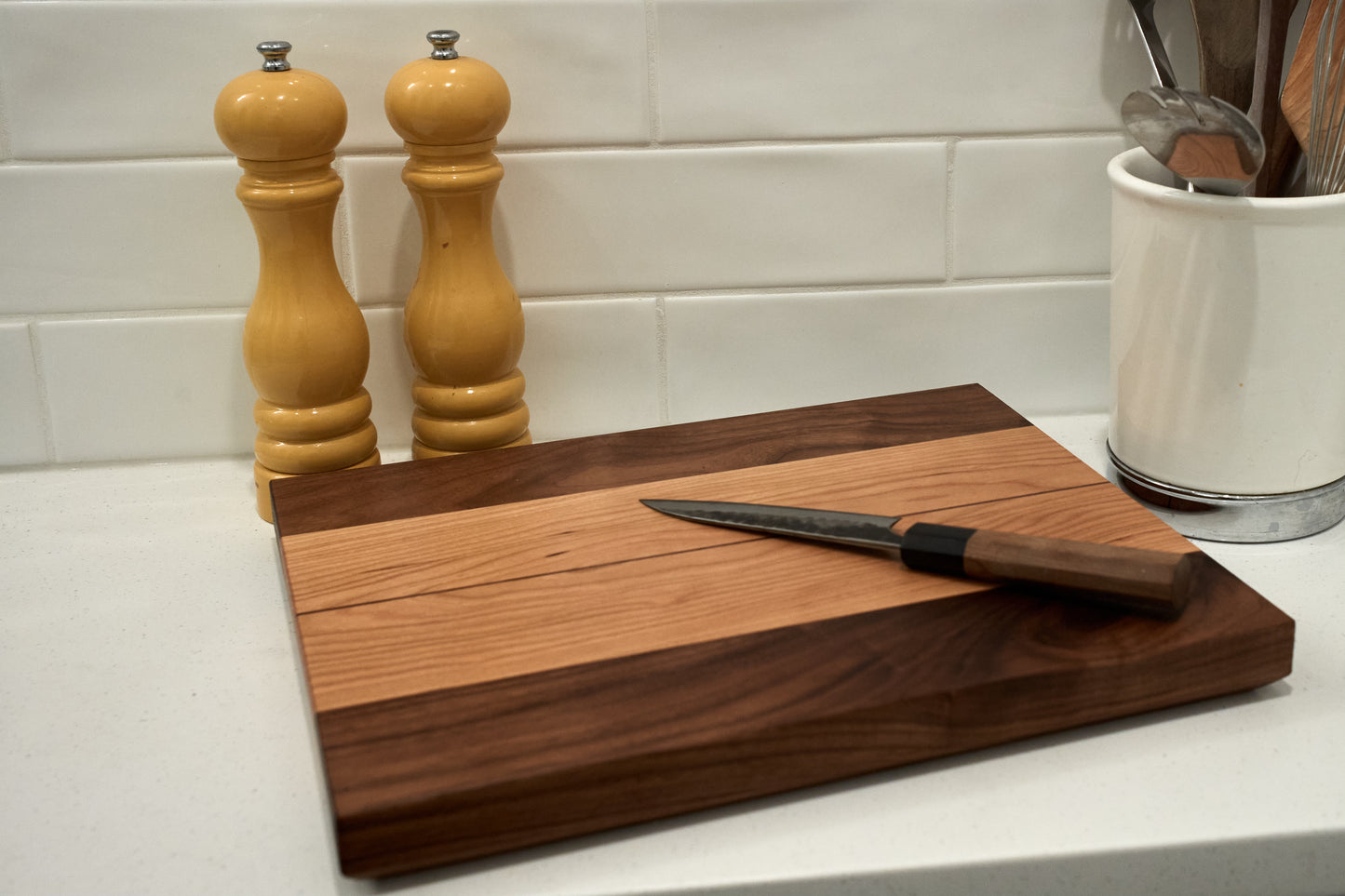 Walnut and Cherry Cutting Board