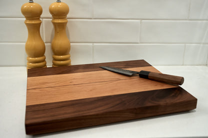 Walnut and Cherry Cutting Board